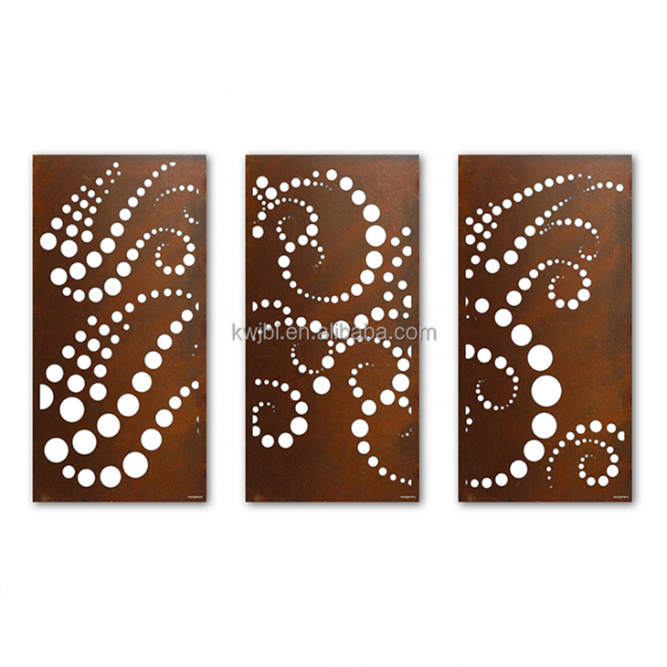 garden wall decorative metal trellis panels